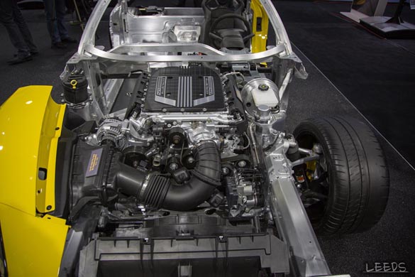 The 2015 Corvette Z06s at the New York Auto Show
