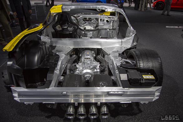 The 2015 Corvette Z06s at the New York Auto Show