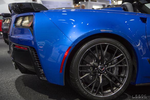 The 2015 Corvette Z06s at the New York Auto Show