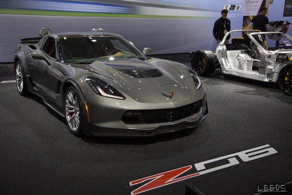 The 2015 Corvette Z06s at the New York Auto Show
