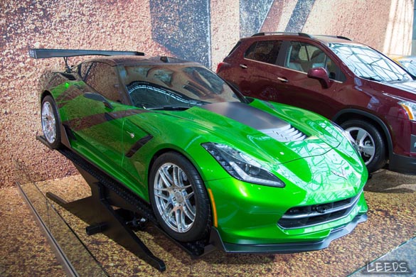 The 2015 Corvette Z06s at the New York Auto Show