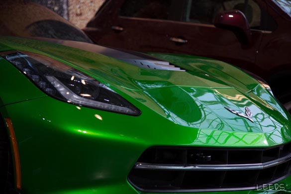 The 2015 Corvette Z06s at the New York Auto Show