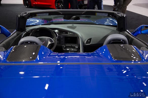 The 2015 Corvette Z06s at the New York Auto Show