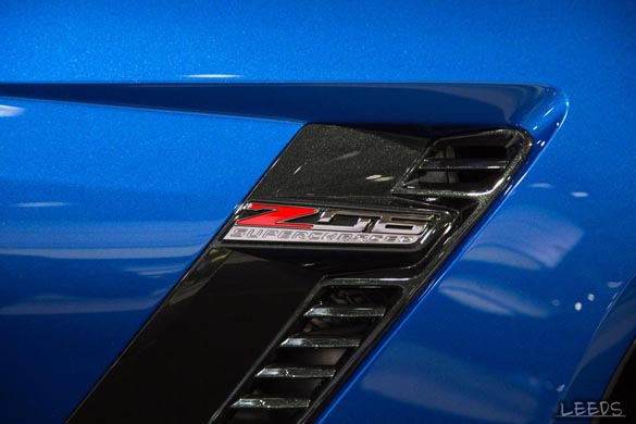 The 2015 Corvette Z06s at the New York Auto Show