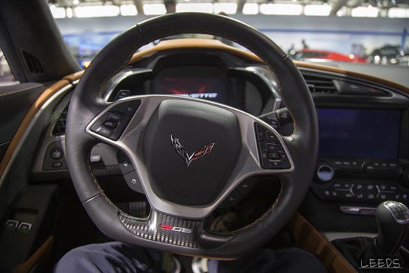 The 2015 Corvette Z06s at the New York Auto Show