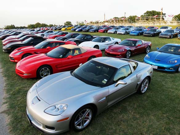 Corvettes at the Lone Star Corvette Classic
