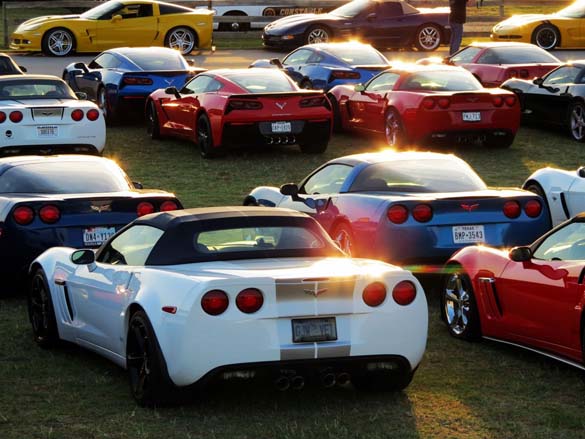 Corvettes at the Lone Star Corvette Classic