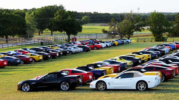 Corvettes at the Lone Star Corvette Classic