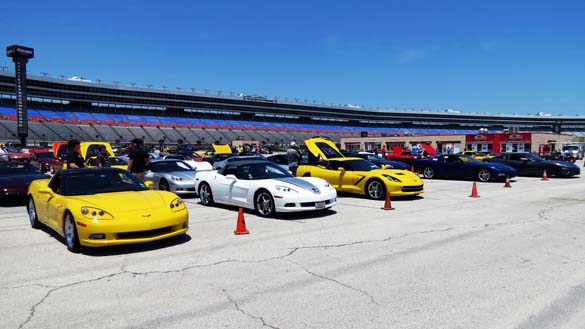 Corvettes at the Lone Star Corvette Classic