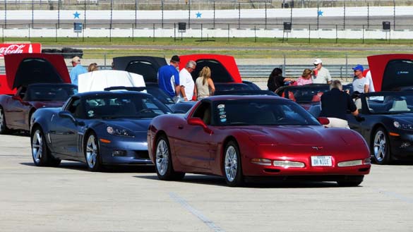 Corvettes at the Lone Star Corvette Classic