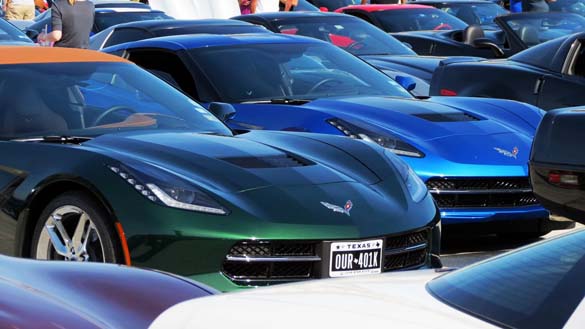 Corvettes at the Lone Star Corvette Classic