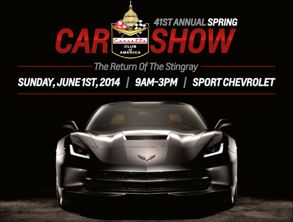 Join Sport Chevrolet for the 41st Annual Corvette Club of America Spring Car Show