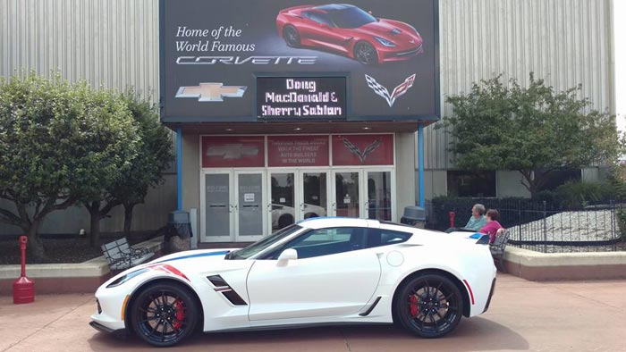 Brother of Corvette Hall of Fame Racer Dave McDonald Takes Delivery of a 2017 Grand Sport