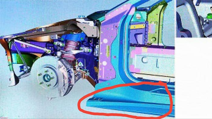 [PICS] CAD Images of the Mid-Engine C8 Corvette Leaked to Web