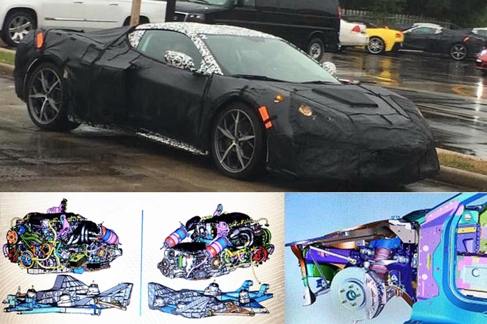 [SPIED] CAD Images of the Mid-Engine C8 Corvette Leaked to Web