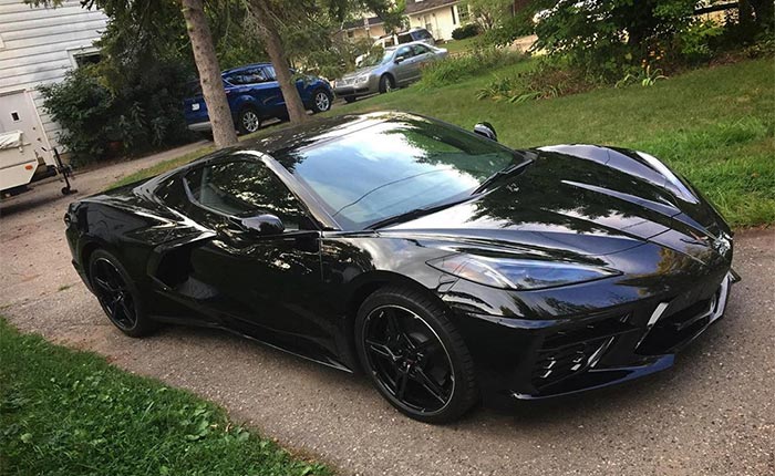 Black 2020 Corvette Stingray
