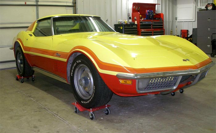 Corvettes on eBay: Funky 1971 LT-1 Corvette Stingray Barn Find