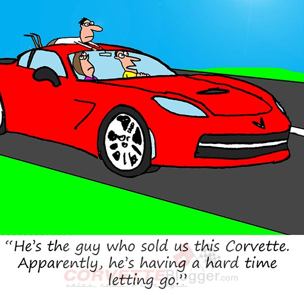 Saturday Morning Corvette Comic: Letting Go of Someone You Love 