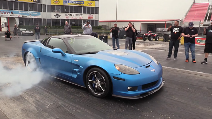 [VIDEO] C6 Corvette ZR1s Are Let Off the Chain at the Drag Strip