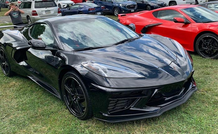 Corvettes on eBay: Black 2020 Corvette Stingray Priced at $119,999