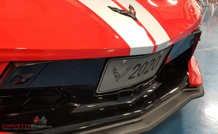 EXCLUSIVE: Installing a Front License Plate on the 2020 Corvette