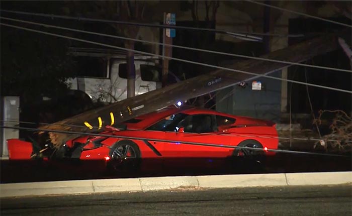 [ACCIDENT] DUI Corvette Driver Knocks Out Power to 10,000 Customers in Sacramento