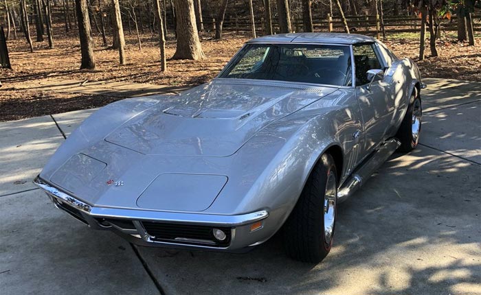 Following the Death of His Father, NASCAR's Erik Jones Finishes Father/Son 1969 Corvette Project border=