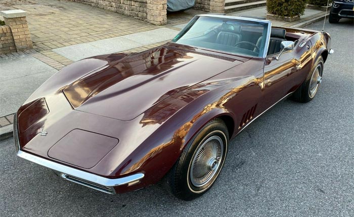 Corvettes on eBay: One-Owner 1968 Corvette Convertible Barn Find