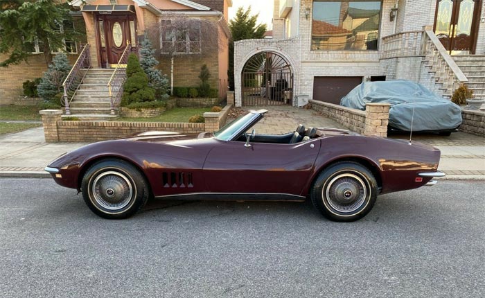 Corvettes on eBay: One-Owner 1968 Corvette Convertible Barn Find
