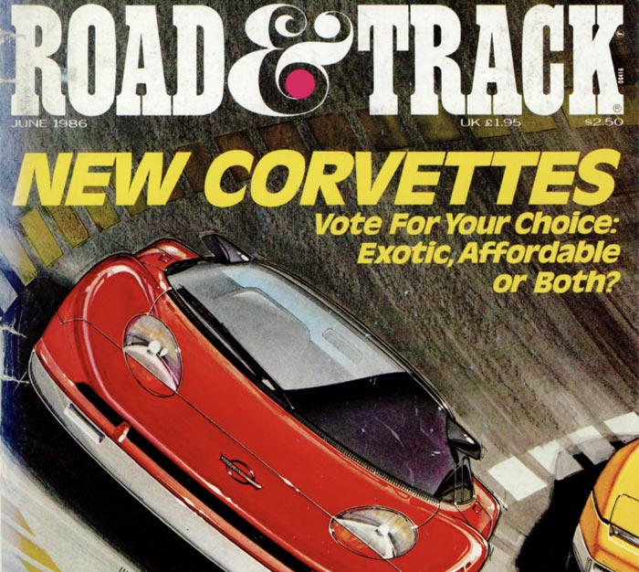 All New Corvette feature from 1986