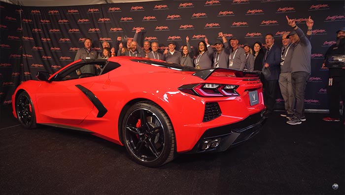T[VIDEO] Go Behind the Scenes with the VIN 001 2020 Corvette Auction at Barrett-Jackson