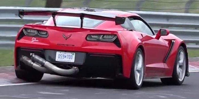 2019 Corvette ZR1 That Ran 7:04 on the Nurburgring Now on Display at the Corvette Museum