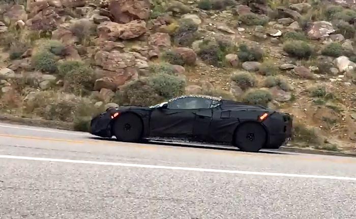 [SPIED] Video Captures the Sound of a Flat Plane Crank V8 in this C8 Corvette Z06 Prototype