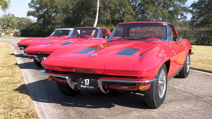 [VIDEO] Michael Brown Profiles a Fabulous Collection of Three 1963 Pilot Line Corvettes Now Offered for Sale