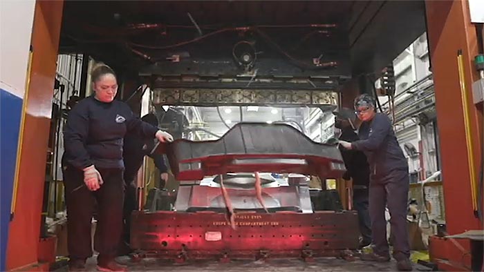 [VIDEO] How It's Made: MFG Creates Composite Parts for the C8 Corvette