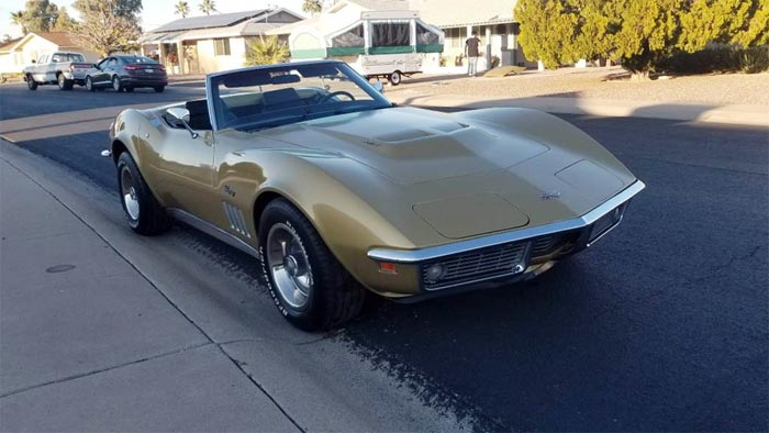 Corvettes on Craigslist: 1969 427 Convertible For Sale in Phoenix, AZ