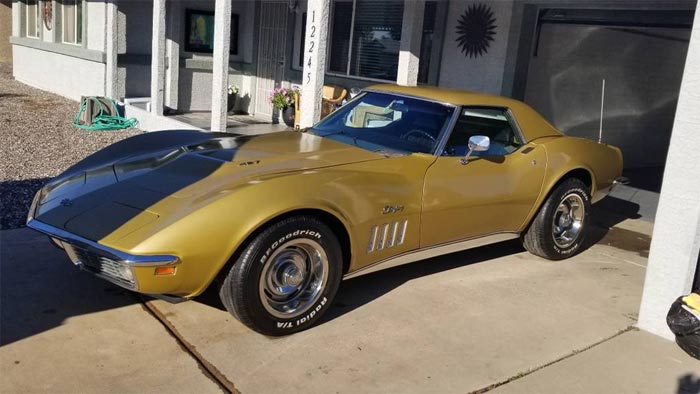 Corvettes on Craigslist: 1969 427 Convertible For Sale in Phoenix, AZ