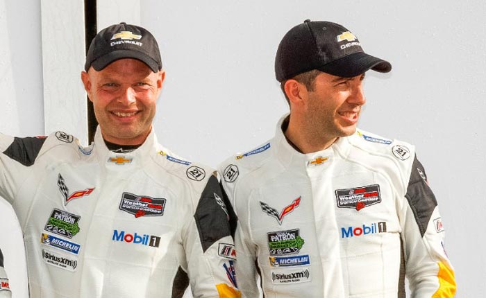 Magnussen and Rockenfeller to Drive the Corvette C8.R at COTA's Lone Star Le Mans