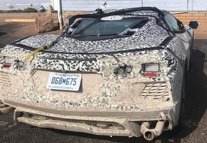 [SPIED] Trio of C8 Corvette Prototypes Equipped with Testing Gear