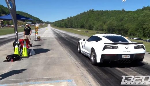 [VIDEO] C7 Corvette Z06 from Vengeance Racing Sets Half Mile Speed Record
