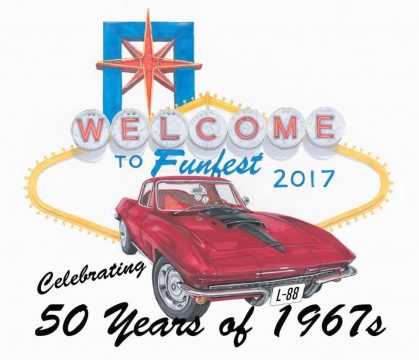 Corvette Funfest 2017 to Celebrate the 50th Anniversary of the 1967 Corvette