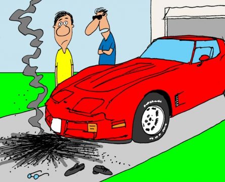Saturday Morning Corvette Comic: Extreme Security Measures