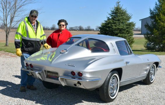 Couple Married Over 51 Years Relive Youth with Substitute 1963 Corvette Split Window