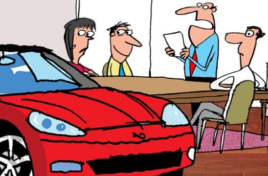 Saturday Morning Corvette Comic: Parking Issues, Part 3