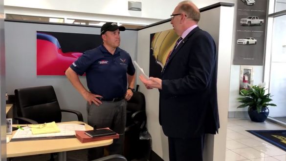 [VIDEO] Criswell Chevrolet's Mike Furman Honored with Visit from GM Management