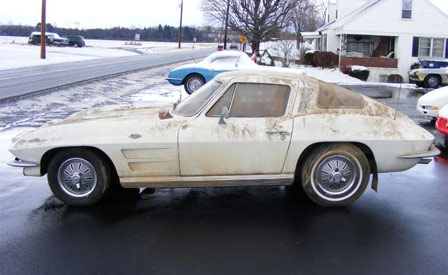 1964 Corvette Coupe Barn Find