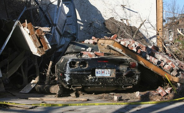 [PIC] Tornado Destroys C4 Corvette In St.Louis Suburb