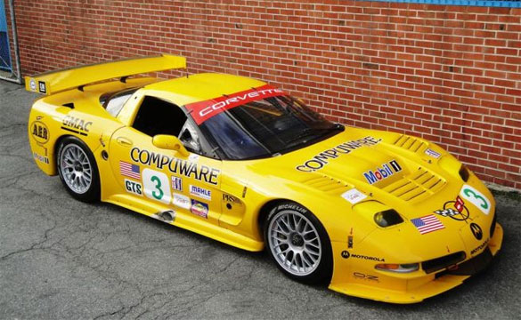 Corvettes on eBay: Chassis #005 2001 Corvette C5R