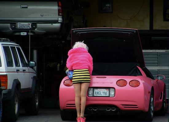 Real Life Barbie with her Pink Corvette - Corvette: Sales, News & Lifestyle