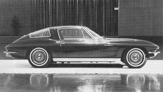 Corvette's Almost 4-Seater 1963 Split Window Coupe
